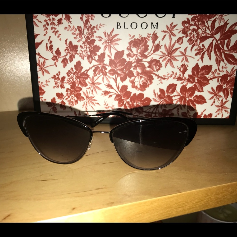 Garrett Leight Vista Sun Gunmetal Sunglasses - Picture 4 of 8